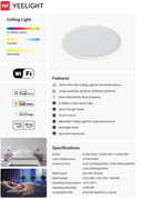 Yeelight Ultra Slim Smart Ceiling Light C2201C235