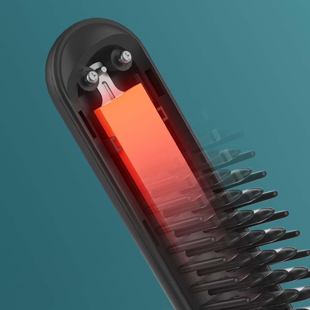 inface ION Hairbrush Green, Black