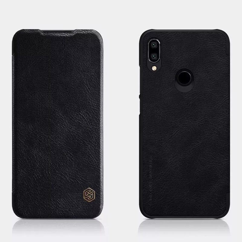 Nillkin QIN Smartcase in genuine Leather for Xiaomi Redmi Note 7