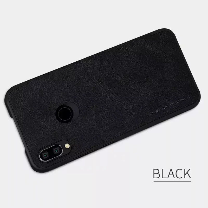 Nillkin QIN Smartcase in genuine Leather for Xiaomi Redmi Note 7