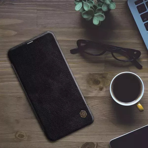 Nillkin QIN Smartcase  i äkta läder till Xiaomi Redmi Note 6 Pro